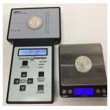 2) 1921 P Morgan silver dollar