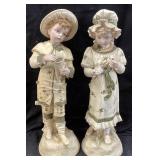 PAIR OF EARLY 20th CENTURY RUDOLSTADT GERMAN