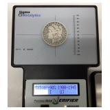 1900 O Morgan silver dollar