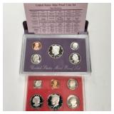 1980, 1993 US mint clad proof sets