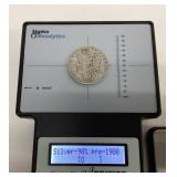 1885 O Morgan silver dollar