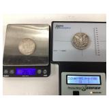 2) Morgan Silver dollar coins