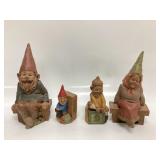 4 TOM CLACK GNOMES