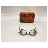 VTG. WILSON PROTECTIVE EYE GLASSES WITH MESH