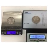 2) Morgan Silver dollar coins