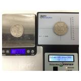 2) Morgan Silver dollar coins