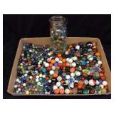 LARGE GROUP OF ASSORTED VINTAGE & MODERN GLASS