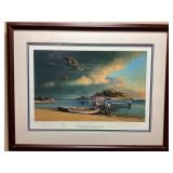 SIGNED ROBERT TAYLOR A TIME OF HEROES PRINT
