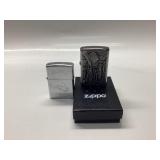 2) Western Zippo Lighters