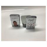 2) NASCAR Driver Zippos