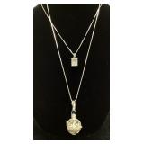 STERLING SILVER HARMONY BALL AND PAYER BOX