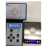 2) Morgan Silver dollar coins