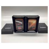 2) CASE knives Zippos