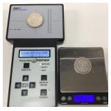 2) Morgan Silver dollar coins