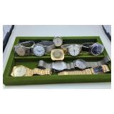 10) Watches, Vtg. Walton, Waltham, Timex, more