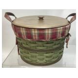 LONGABERGER 2005 HOSTESS ONLY SAGE GREEN LARGE