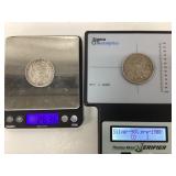 2) Morgan Silver dollar coins