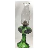 ANTIQUE FINDLAY GLASS EMERALD GREEN WOMENS
