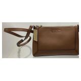 MICHAEL KORS SALLIE SMALL LEATHER CROSSBODY BAG,