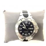 Croton Men's Carbon Fiber Dial Sapphire Crystal