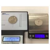 1881 S, 1883 P Morgan Silver dollar coins