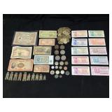 ASSORTED FOREIGN CURRENCY, HONG KONG, CANADA,