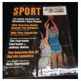 1968 SPORT MAGAZINE COVER AUTOGRAPHED LEW