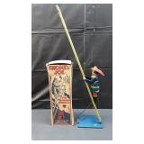 Vtg. Smokey Joe wind up toy