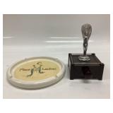 VTG PARKER OF LONDON SILENT FLAME TABLE LIGHTER