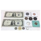 ASSORTED CURRENCY, 1935 SEQUENTIAL # BLUE NOTE $