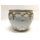 VTG, NIPPON HAND PAINTED JARDINIERE