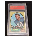 HOF AUTOGRAPHED GALE SAYERS CHICAGO BEARS 1970