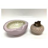 Mid-Century Modern Alfredo Barbini Italian pink