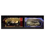 (2) DIE CAST ANSON CLASSIC 1947 CADILLAC SERIES