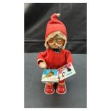 Vtg. Japanese mechanical wind-up Santa Claus