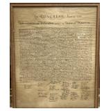 ANTIQUE PARCHMENT PAPER THE UNANIMOUS
