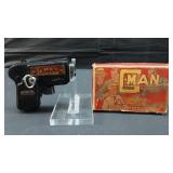 Vtg. G Man Automatic wind up gun