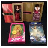 (4) BARBIE DOLLS, SWAN QUEEN SWAN LAKE, AVON