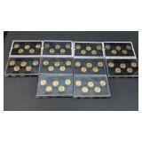 1999 thru 2008 Gold edition state quarter set