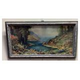 R. ATKINSON FOX INSPIRATION INLET PRINT, FRAME