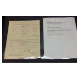 1942 ADOLF HITLER SIGNED PROMOTION LETTER TO