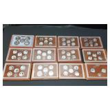 2010 thru 2021 America the Beautiful coin set