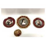 Royal Vienna porcelain portrait cabinet plate