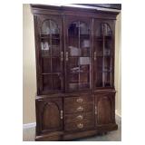 Drexel Heritage Cherry Illuminated China Cabinet