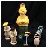 VTG. SPRINKLE PLENTY CERAMIC SHAKER, ASSORTED