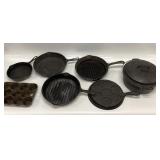 8 GRISWOLD/WAGNER WARE AND WAGNERS ORIGINAL CAST