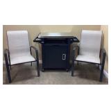 NUUK 30IN Outdoor Rolling Grill Station And 2