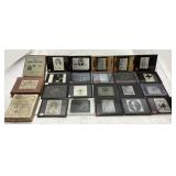REVOLUTIONARY WAR ERA LANTERN GLASS SLIDE PLATES