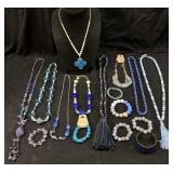 ASSORTED COSTUME JEWELRY, JESSICA SIMPSON, GEORGE
