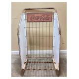 VTG. Coke Cola bottle delivery, return cart